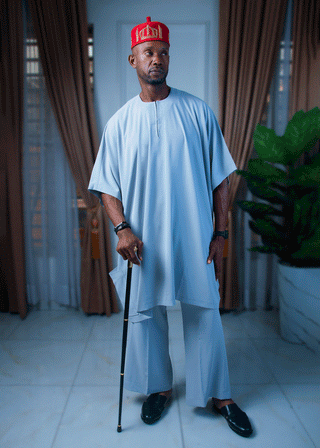 Hxking Loose Fit Kaftan Set