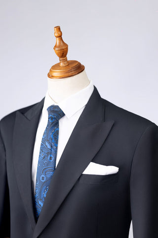 HxKing 2 Piece Peak Lapel Suit
