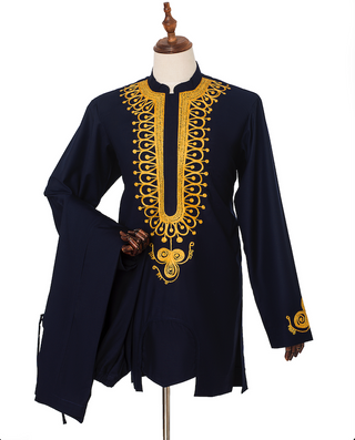 HxKing Embroidered Kaftan