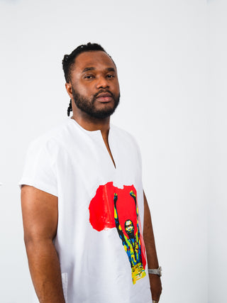 REVOLT Dashiki in White