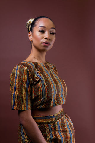 Genevieve Crop Top Co-ord