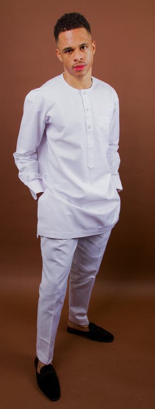 Classic White Kaftan